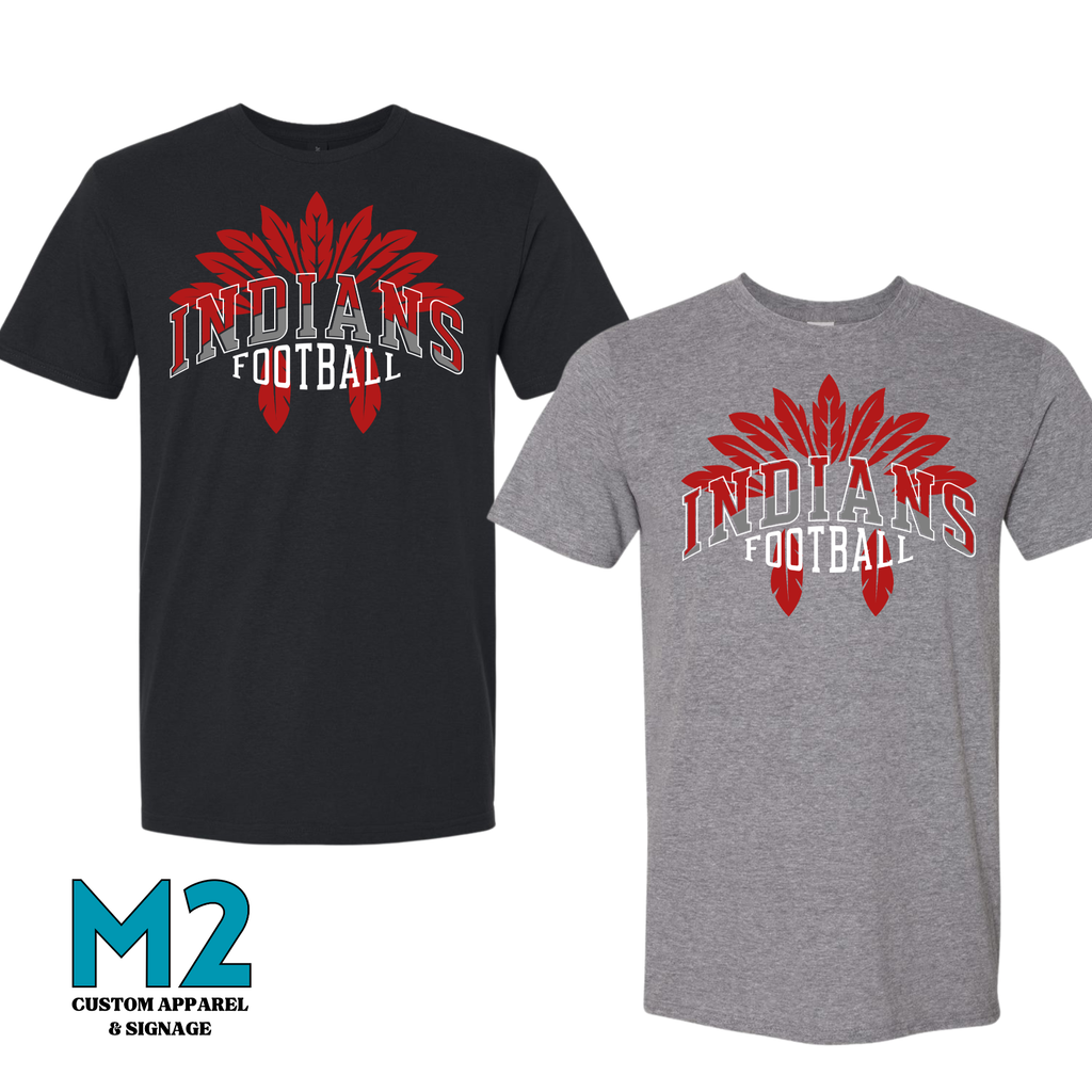 Victory Feather Football Tee