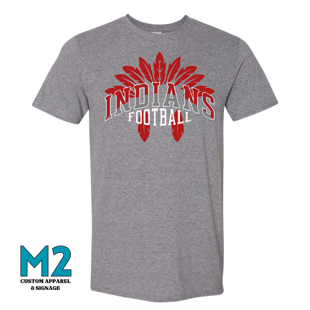 Victory Feather Football Tee