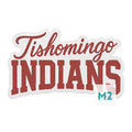 Tishomingo Indians Die-Cut Sticker
